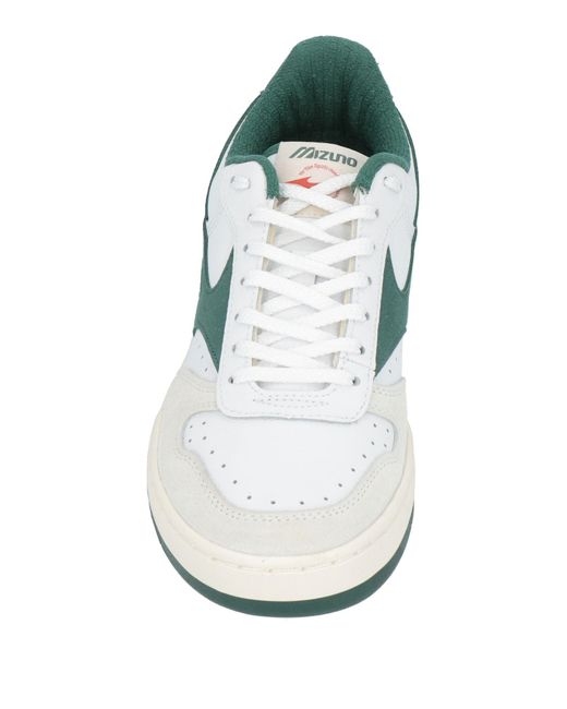 Mizuno White Sneakers Leather for men