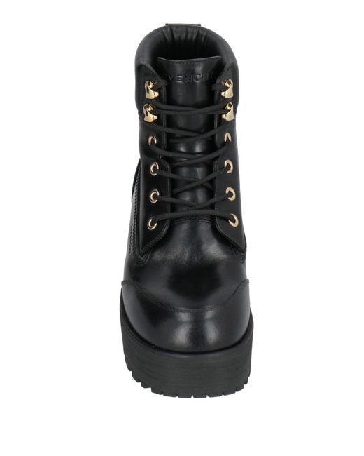Givenchy Black Ankle Boots Leather