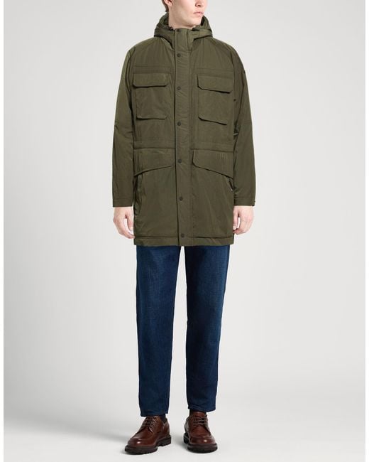 Paul & Shark Green Coat for men