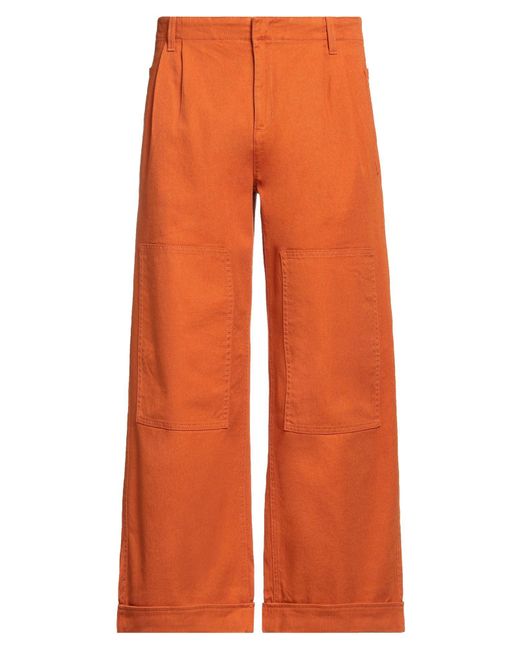 Etro Orange Jeans for men