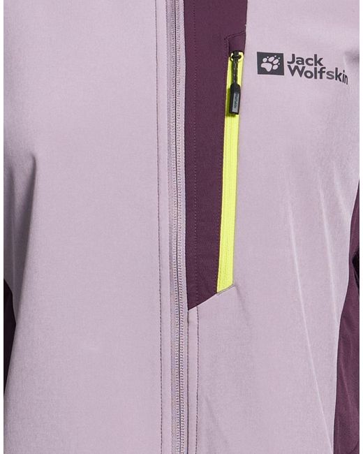 Jack Wolfskin Purple Sweatshirt