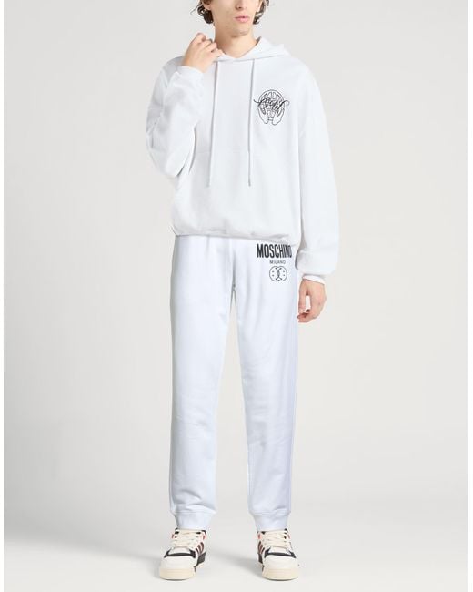 Moschino White Trouser for men