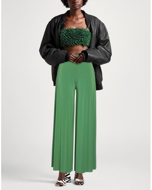 Kaos Green Pants Acetate, Polyamide, Elastane