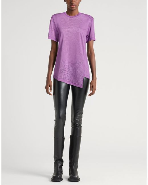 Comme des Garçons Purple T-Shirt Polyester