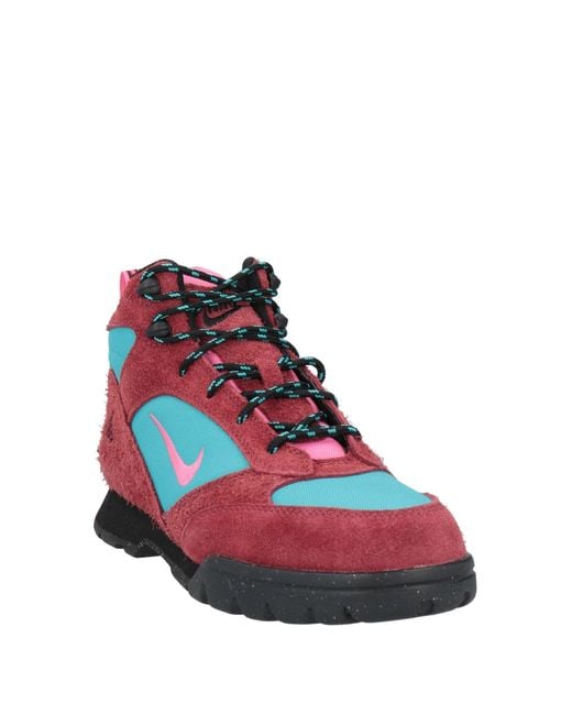 Nike Red Ankle Boots for men