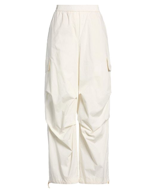 8pm White Pants Cotton