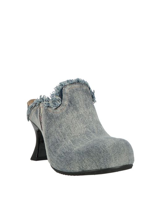 DIESEL Gray Mules & Clogs