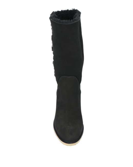 ALEVI Black Ankle Boots Leather