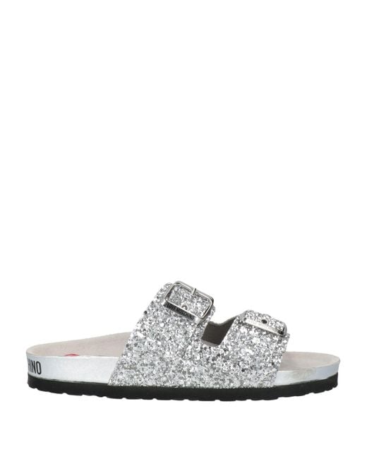 Love Moschino White Sandale