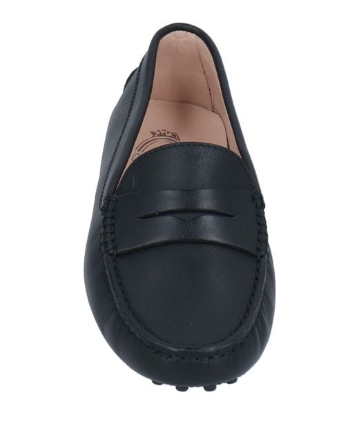 Tod's Blue Loafers