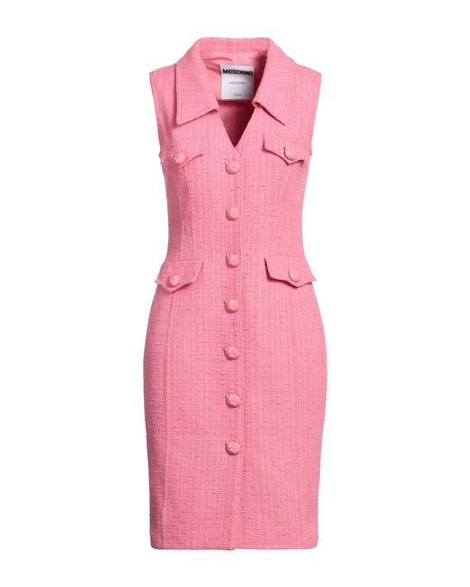 Moschino Pink Midi Dress