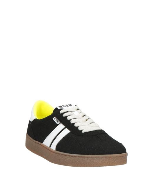 Sneakers MSGM de hombre de color Black