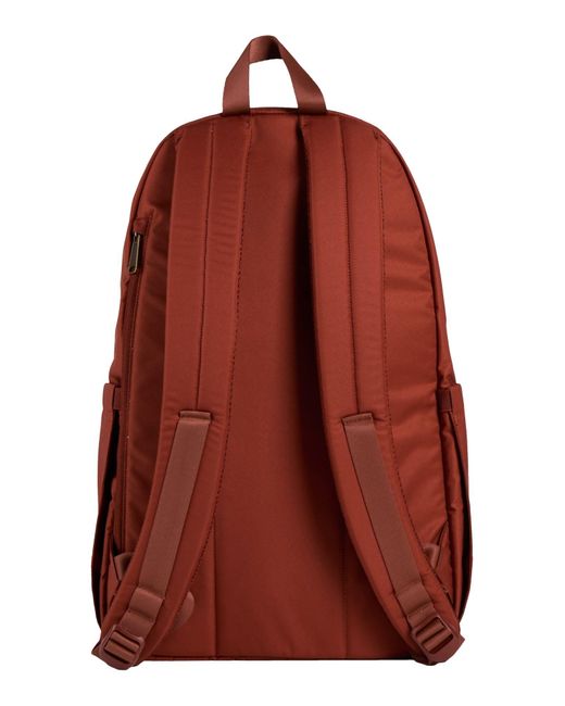 Herschel Supply Co. Brick Backpack Recycled Polyester, Leather in Red | Lyst