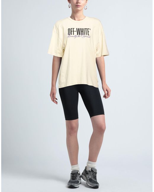 Off-White c/o Virgil Abloh Natural T-shirt