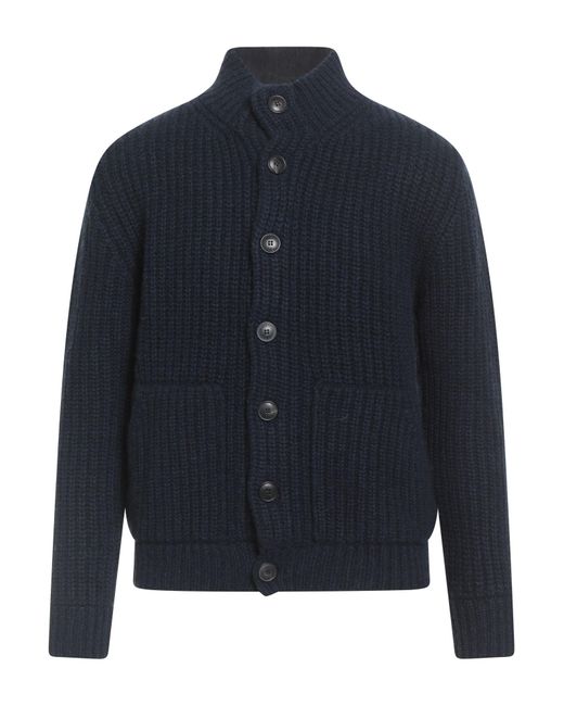 Fedeli Blue Cardigan for men