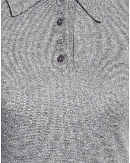 Loewe Gray Sweater Wool, Cashmere, Polyamide, Elastane