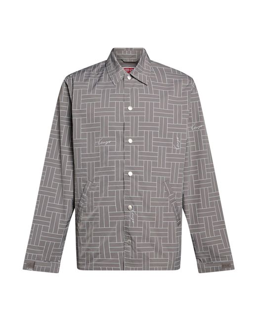 KENZO Gray Jacket for men