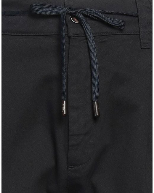 Cruna Black Midnight Pants Cotton, Elastane