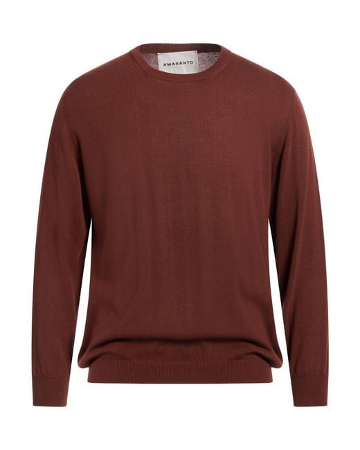 Amaranto Pullover in Red für Herren