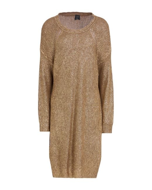 Pinko Natural Midi Dress Viscose, Polyamide, Wool, Cashmere