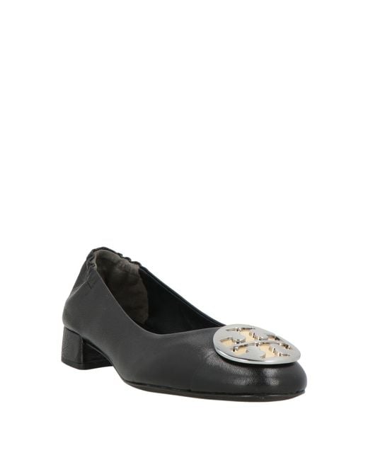Tory Burch Black Ballet Flats