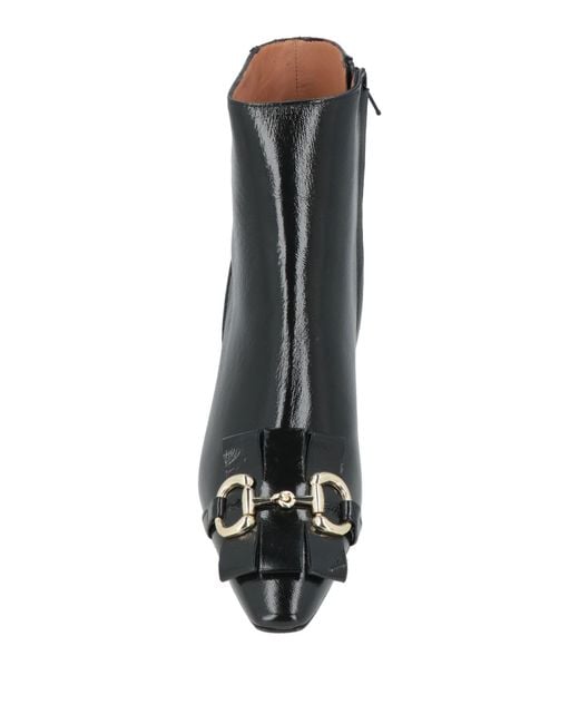 Ella Black Ankle Boots