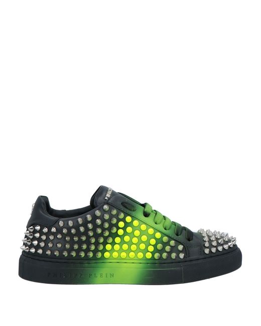 Philipp Plein Green Sneakers