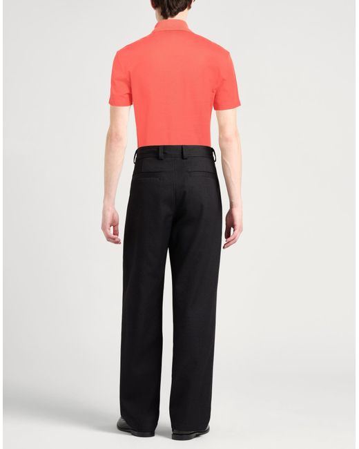 Polo Versace pour homme en coloris Red