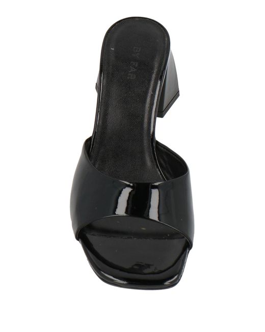 By Far Black Sandals