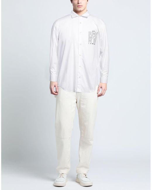 Camicia di John Richmond in White da Uomo