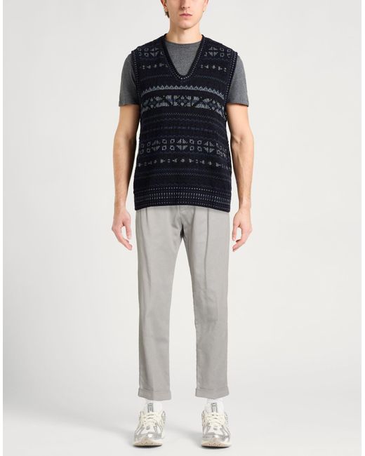 Berwich Gray Vissuto Pants Cotton, Lyocell, Elastane for men
