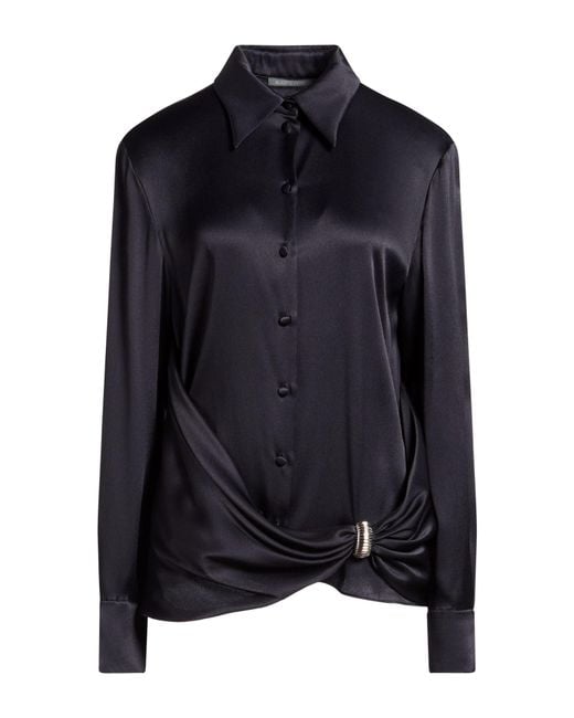 Alberta Ferretti Blue Top Acetate, Silk