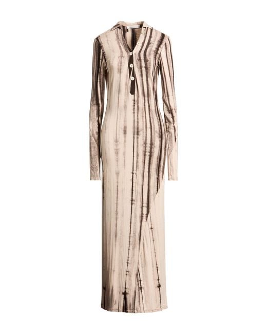 Nostrasantissima Natural Maxi Dress Cotton, Elastane