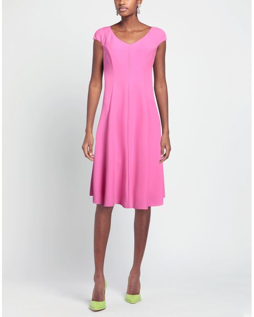 Emporio Armani Pink Midi Dress