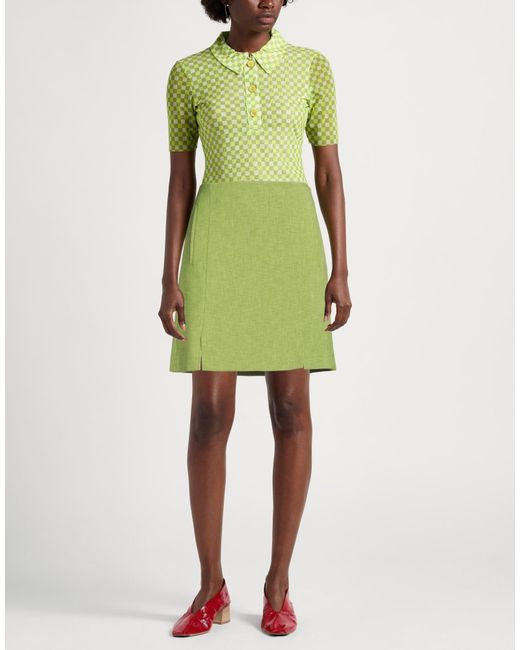 Marella Green Mini Skirt