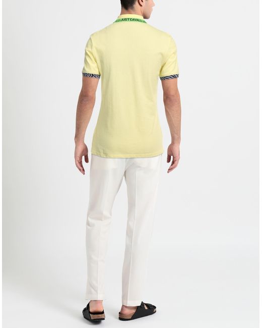 Just Cavalli Poloshirt in Yellow für Herren