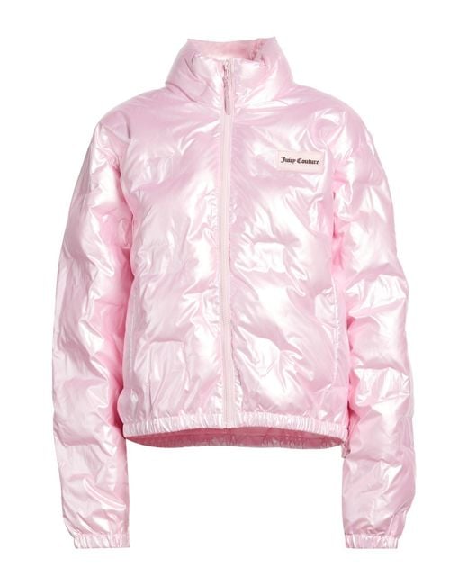 Juicy Couture Pink Pufferjacke & Daunenjacke