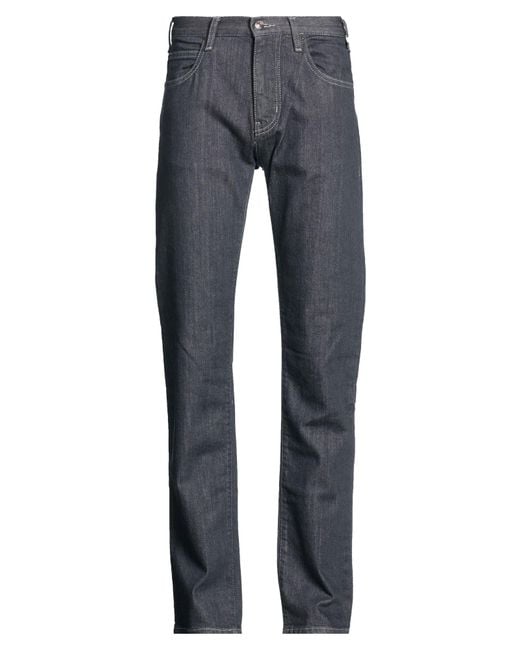 Armani Jeans Blue Jeans Cotton, Elastane for men