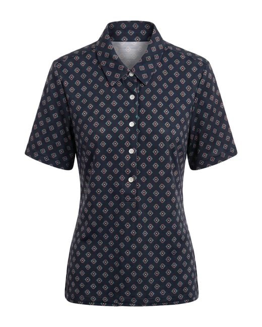 Tory Sport Blue Midnight Polo Shirt Cotton