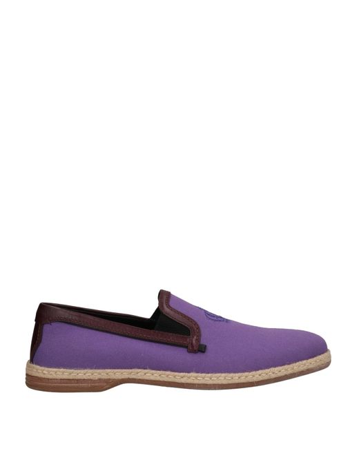 Dolce & Gabbana Purple Loafer for men