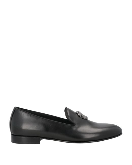 Roberto Cavalli Black Loafer for men