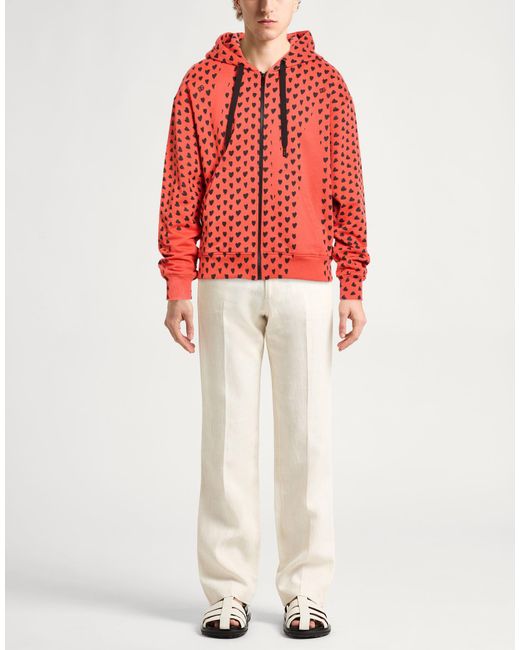Dolce & Gabbana Red Sweatshirts for men