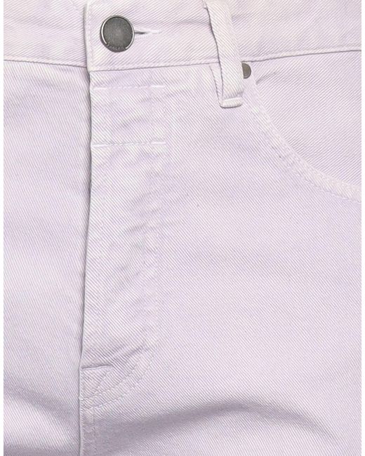 Lardini Purple Jeans Cotton, Elastane for men
