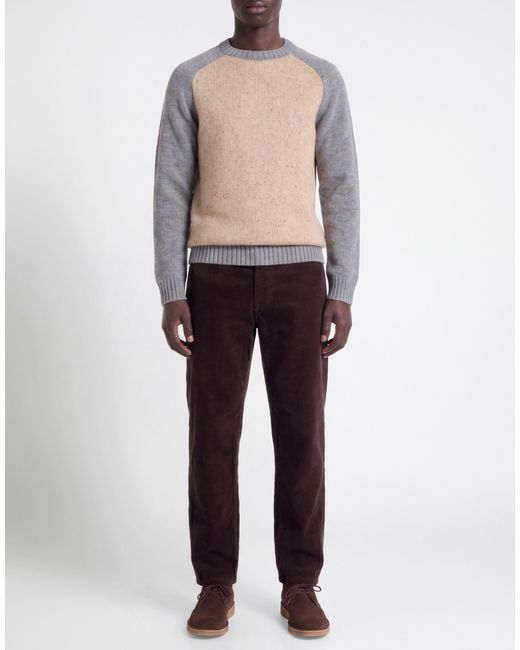 Irish Crone Natural Sweater Wool for men