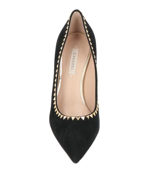 Casadei Black Pumps Leather