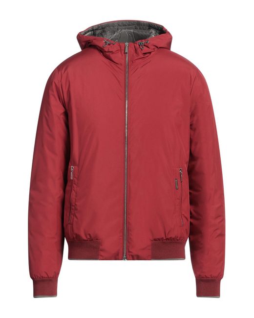 Moorer Pufferjacke & Daunenjacke in Red für Herren