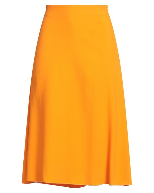 Gonna Midi di Liviana Conti in Orange