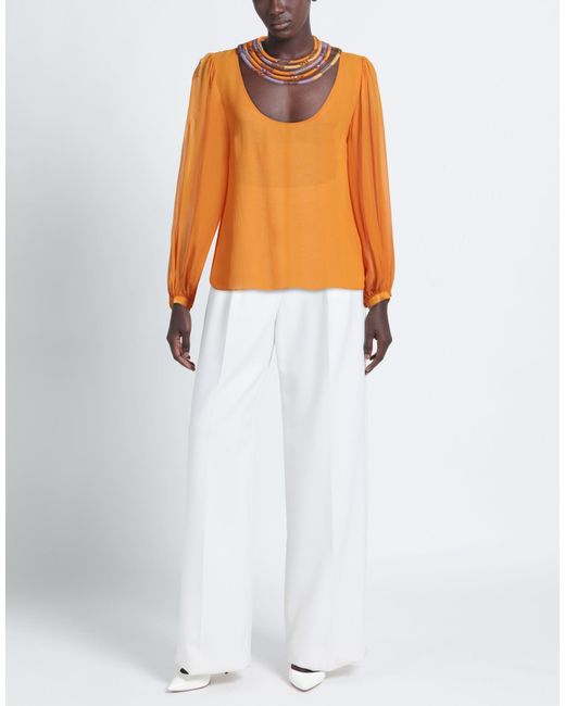Nenette Orange Tops