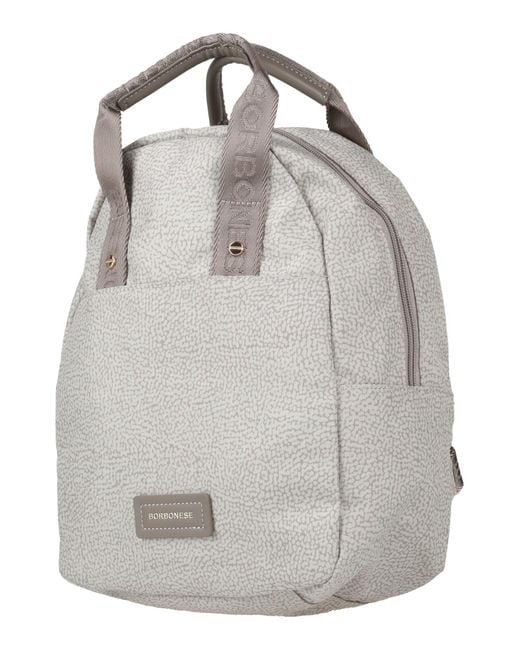 Borbonese Gray Rucksack