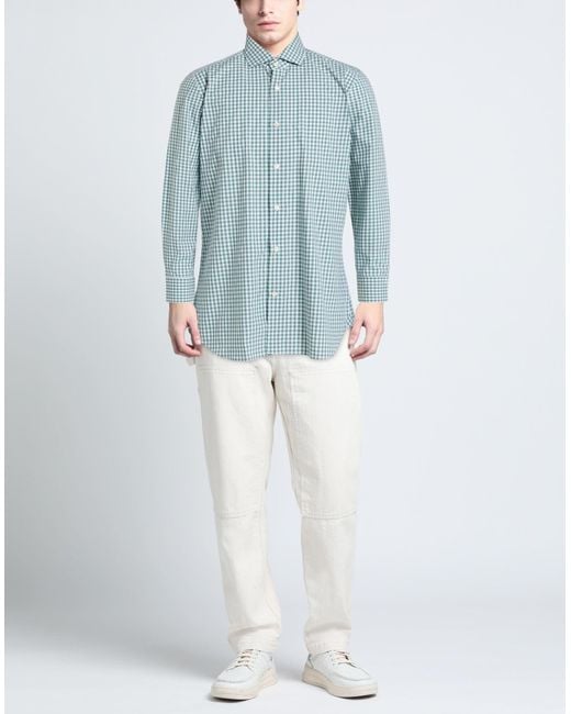Guglielminotti Blue Shirts for men